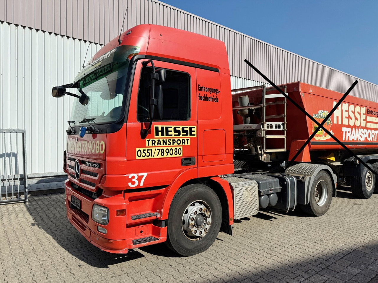 Mercedes-Benz Actros 1844 LS 4x2 Actros 1844 LS 4x2, Kipphydraulik - وحدة جر: صورة 1 Mercedes-Benz Actros 1844 LS 4x2 Actros 1844 LS 4x2, Kipphydraulik - وحدة جر: صورة 1