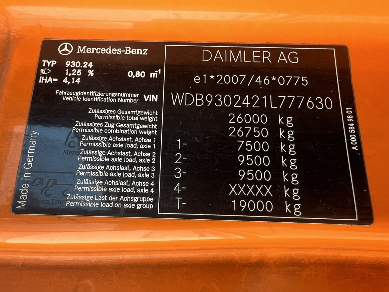 Mercedes-Benz Actros 2641/48 L 6x4 Actros 2641/48 L 6x4, Seilabroller, Haller Lotos, Zöller Schüttung - شاحنة النفايات: صورة 3 Mercedes-Benz Actros 2641/48 L 6x4 Actros 2641/48 L 6x4, Seilabroller, Haller Lotos, Zöller Schüttung - شاحنة النفايات: صورة 3