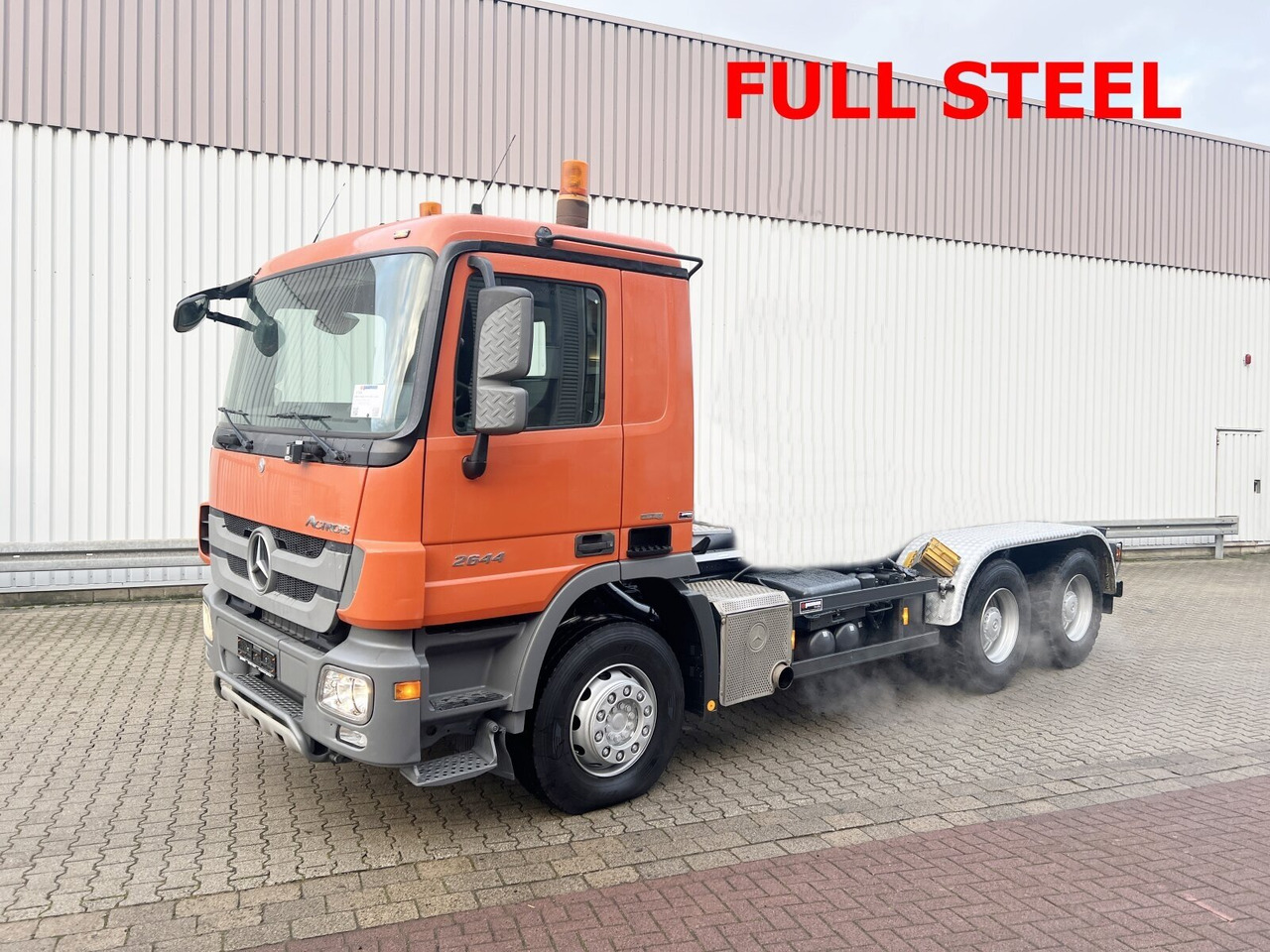 Mercedes-Benz Actros 2644/48 K 6x4 Actros 2644/48 K 6x4, Manual Gearbox, Full Steel - شاحنة هيكل كابينة: صورة 1 Mercedes-Benz Actros 2644/48 K 6x4 Actros 2644/48 K 6x4, Manual Gearbox, Full Steel - شاحنة هيكل كابينة: صورة 1