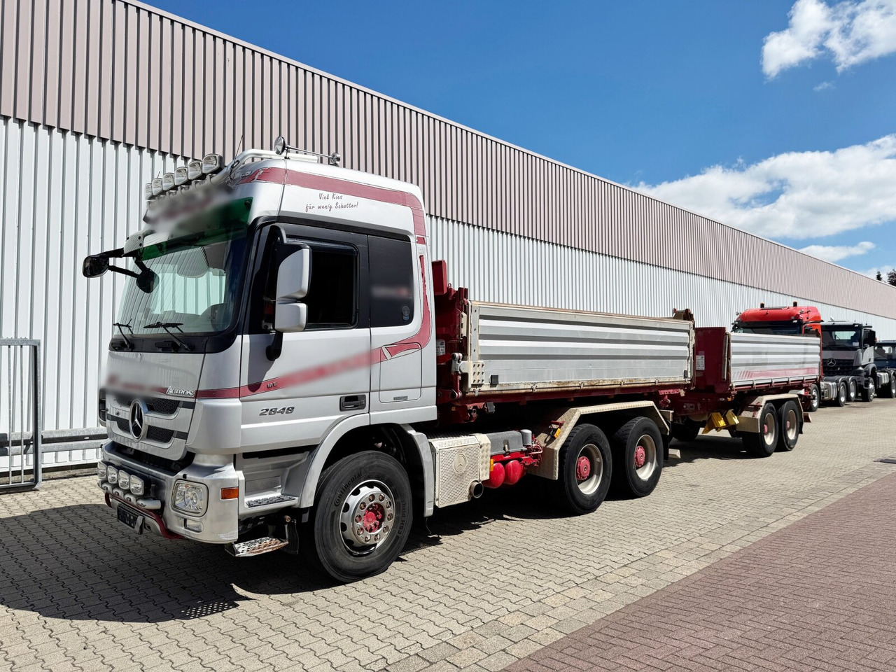 شاحنة قلاب Mercedes-Benz Actros 2648 LK 6x4 Actros 2648 LK 6x4, Retarder, Bordmatik, Bi-Xenon: صورة 9