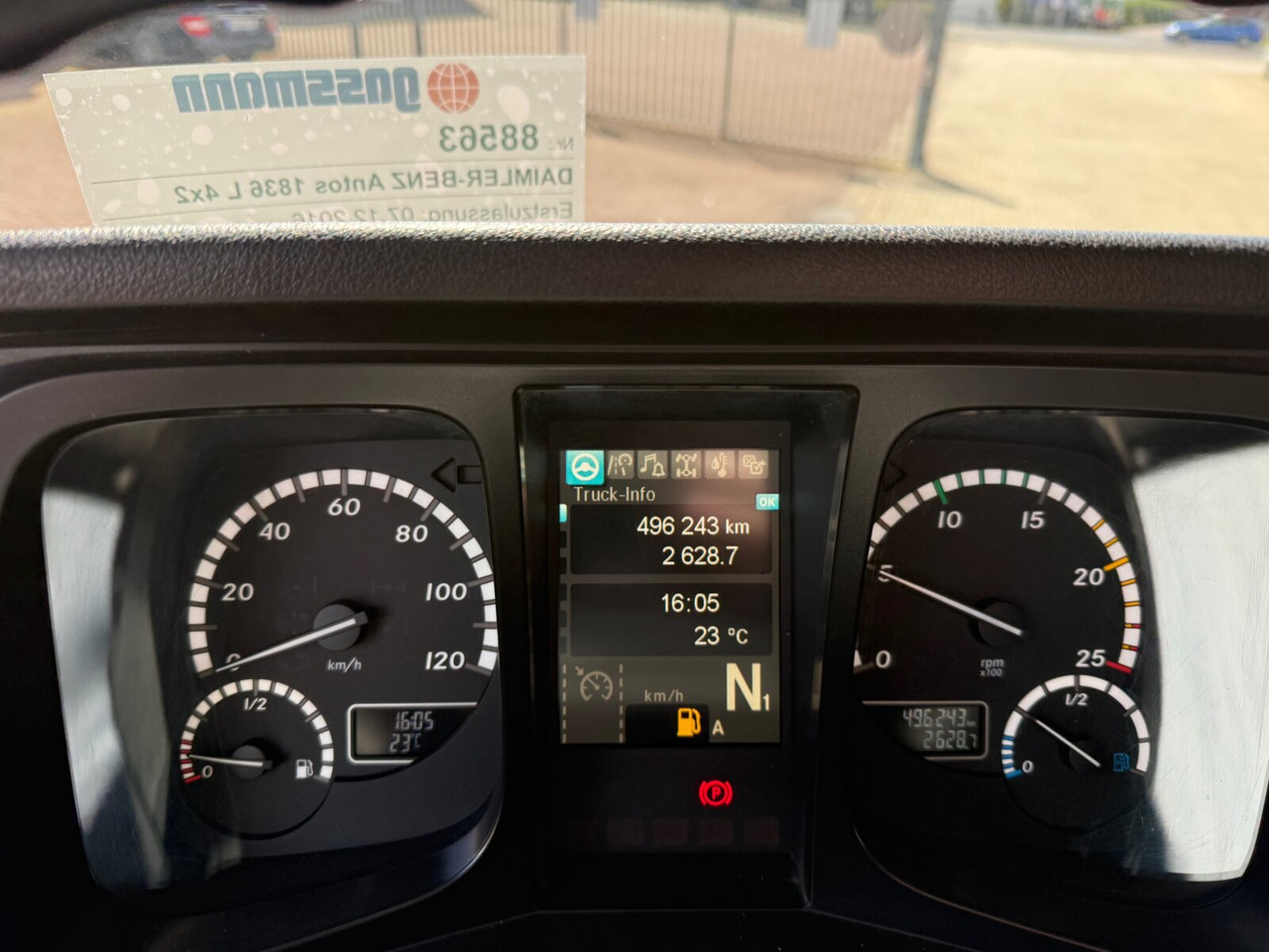 شاحنة مقفلة Mercedes-Benz Antos 1836 L 4x2 Antos 1836 L 4x2, Getränkekoffer, LBW Dautel: صورة 7 شاحنة مقفلة Mercedes-Benz Antos 1836 L 4x2 Antos 1836 L 4x2, Getränkekoffer, LBW Dautel: صورة 7