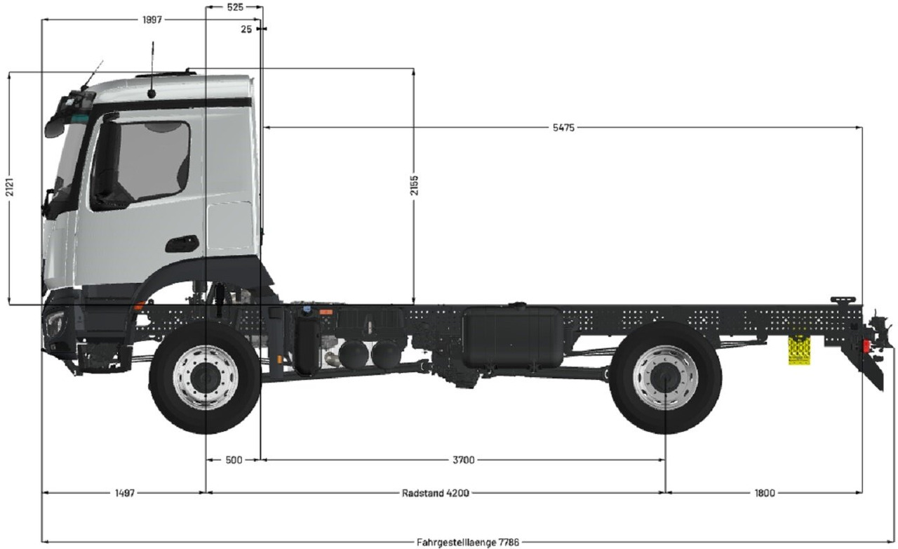 Mercedes-Benz Arocs 1827/30 A 4x4 Arocs 1827/30 A 4x4, mehrfach vorhanden! - شاحنة هيكل كابينة: صورة 5 Mercedes-Benz Arocs 1827/30 A 4x4 Arocs 1827/30 A 4x4, mehrfach vorhanden! - شاحنة هيكل كابينة: صورة 5