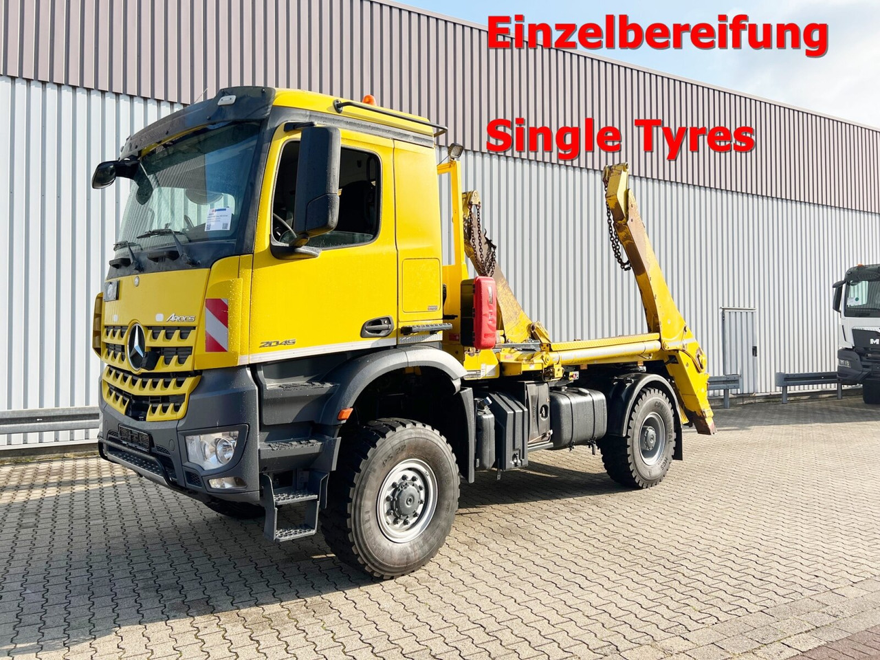 Mercedes-Benz Arocs 2045 AK 4x4 Arocs 2045 AK 4x4, GROUNDER, Funk - شاحنة نقل المخلفات: صورة 1 Mercedes-Benz Arocs 2045 AK 4x4 Arocs 2045 AK 4x4, GROUNDER, Funk - شاحنة نقل المخلفات: صورة 1