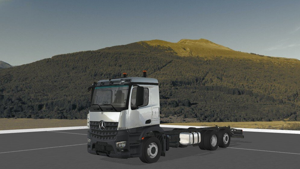 Mercedes-Benz Arocs 2553 L 6x2 Arocs 2553 L 6x2, Lenk-/liftachse, Navi, MultimediaCockpit, Motorabtrieb - شاحنة هيكل كابينة: صورة 1 Mercedes-Benz Arocs 2553 L 6x2 Arocs 2553 L 6x2, Lenk-/liftachse, Navi, MultimediaCockpit, Motorabtrieb - شاحنة هيكل كابينة: صورة 1