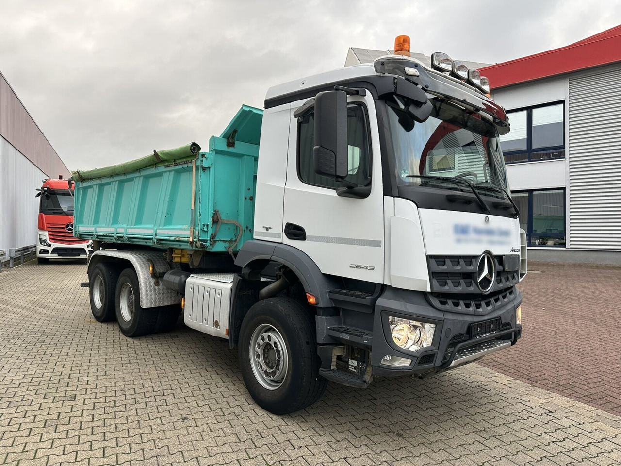 Mercedes-Benz Arocs 2643 K 6x4 Arocs 2643 K 6x4, Rollplane, Meiller - شاحنة قلاب: صورة 3 Mercedes-Benz Arocs 2643 K 6x4 Arocs 2643 K 6x4, Rollplane, Meiller - شاحنة قلاب: صورة 3