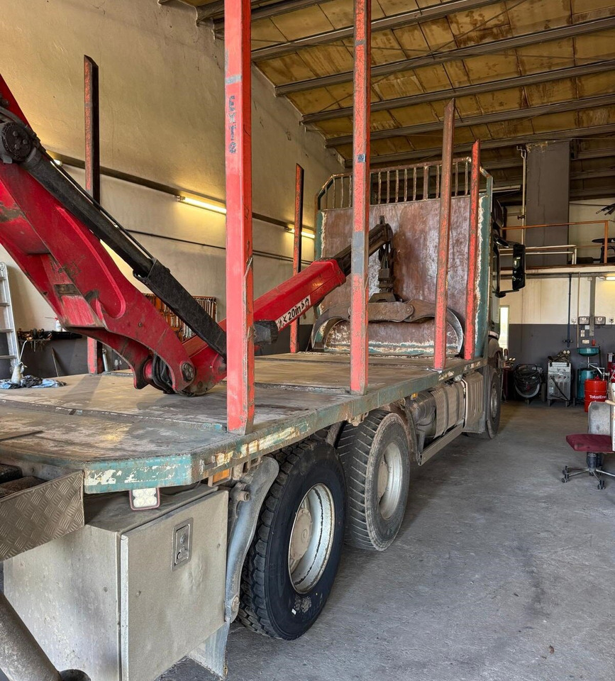 Mercedes-Benz Arocs 2648 6x4 Arocs 2648 6x4 mit Heckkran Epsilon M12Z83, Krankabine - شاحنة قطع الأشجار, شاحنة كرين: صورة 1 Mercedes-Benz Arocs 2648 6x4 Arocs 2648 6x4 mit Heckkran Epsilon M12Z83, Krankabine - شاحنة قطع الأشجار, شاحنة كرين: صورة 1