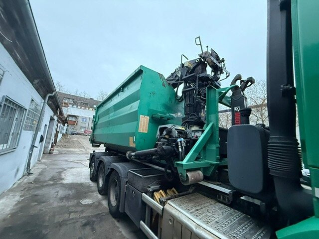 Mercedes-Benz Arocs 3240 L 8x4 ENA Arocs 3240 L 8x4 ENA, Lenk-/Liftachse, Navi, Hiab Abrollkipper - شاحنة ذات خطاف: صورة 3 Mercedes-Benz Arocs 3240 L 8x4 ENA Arocs 3240 L 8x4 ENA, Lenk-/Liftachse, Navi, Hiab Abrollkipper - شاحنة ذات خطاف: صورة 3