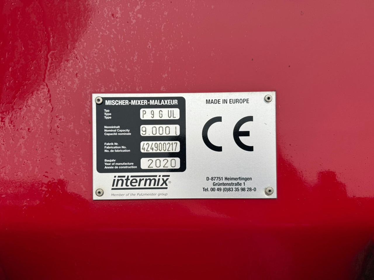 Mercedes-Benz Arocs 3243 B 8x4/4 Arocs 3243 B 8x4/4, MirrorCam, MultimediaCockpit, Navi, Betonmischer Intermix ca. 9m³ - شاحنة خلاطة خرسانة: صورة 5 Mercedes-Benz Arocs 3243 B 8x4/4 Arocs 3243 B 8x4/4, MirrorCam, MultimediaCockpit, Navi, Betonmischer Intermix ca. 9m³ - شاحنة خلاطة خرسانة: صورة 5