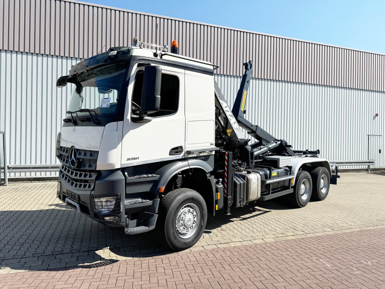 Mercedes-Benz Arocs 3351 AK 6x6 Arocs 3351 AK 6x6, Retarder, Navi, Grounder, Kran Atlas AK 190.2E, Funk Mercedes-Benz Arocs 3351 AK 6x6 Arocs 3351 AK 6x6, Retarder, Navi, Grounder, Kran Atlas AK 190.2E, Funk: صورة 9