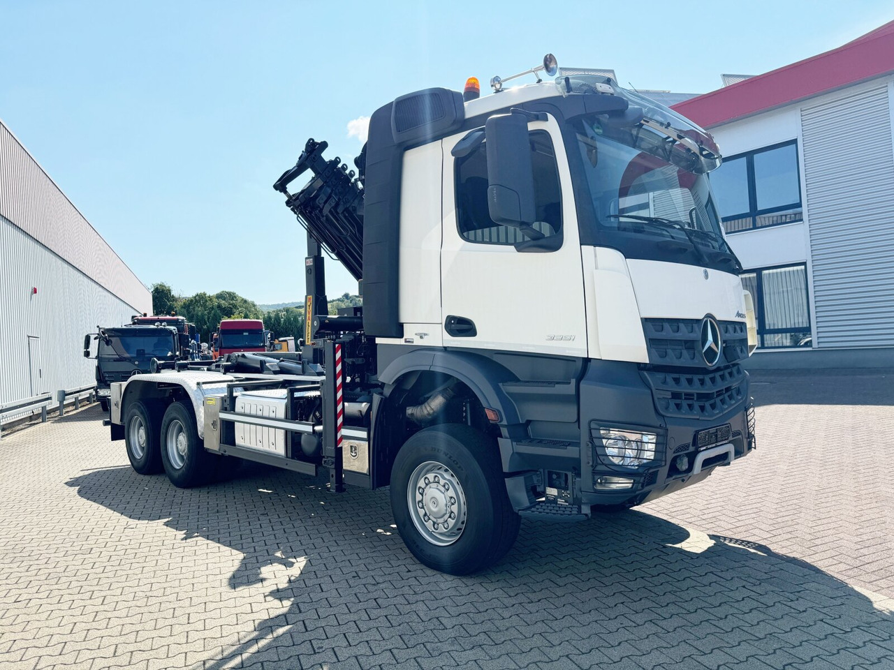 Mercedes-Benz Arocs 3351 AK 6x6 Arocs 3351 AK 6x6, Retarder, Navi, Grounder, Kran Atlas AK 190.2E, Funk Mercedes-Benz Arocs 3351 AK 6x6 Arocs 3351 AK 6x6, Retarder, Navi, Grounder, Kran Atlas AK 190.2E, Funk: صورة 11