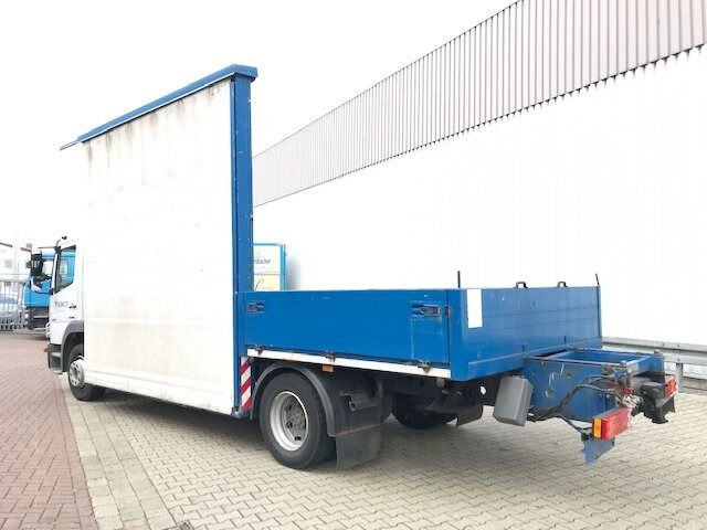 شاحنات مسطحة, شاحنة كرين Mercedes-Benz Atego 1224 L 4x2 Atego 1224 L 4x2 Glastransporter, gegen Aufpreis Heckkran Fassi F95A21: صورة 12
