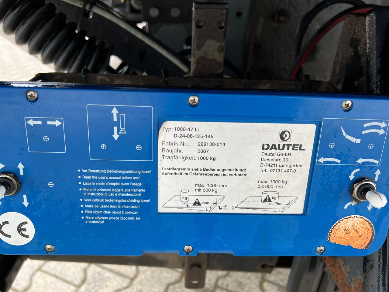 Mercedes-Benz Atego 1224 L 4x2 Atego 1224 L, Möbelkoffer, Dautel LBW, 42 cbm - شاحنة مقفلة: صورة 2 Mercedes-Benz Atego 1224 L 4x2 Atego 1224 L, Möbelkoffer, Dautel LBW, 42 cbm - شاحنة مقفلة: صورة 2
