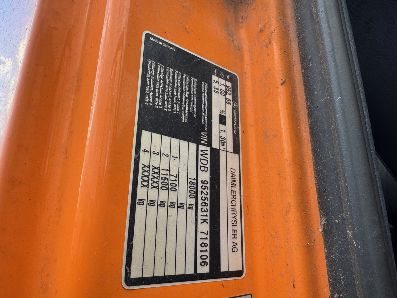 Mercedes-Benz Atego 1828 4x4 Atego 1828 4x4, Tele-Absetzer, Winterdienstausstattung - شاحنة نقل المخلفات: صورة 3 Mercedes-Benz Atego 1828 4x4 Atego 1828 4x4, Tele-Absetzer, Winterdienstausstattung - شاحنة نقل المخلفات: صورة 3