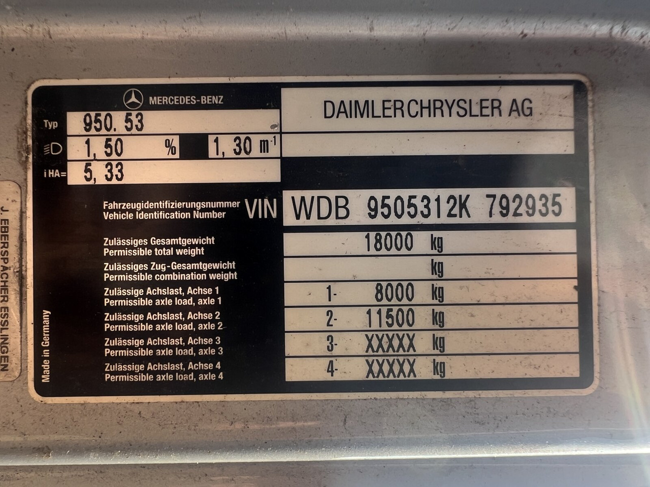 Mercedes-Benz Atego 1828 L 4x2 Atego 1828 L 4x2, Rechtslenker, Winterdienstaustattung - شاحنة هيكل كابينة: صورة 4 Mercedes-Benz Atego 1828 L 4x2 Atego 1828 L 4x2, Rechtslenker, Winterdienstaustattung - شاحنة هيكل كابينة: صورة 4