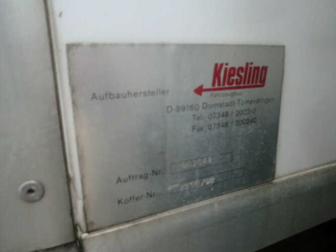 شاحنة الفريزر Mercedes-Benz Atego 815 4x2: صورة 15