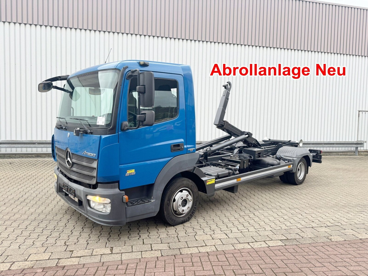 Mercedes-Benz Atego 816 4x2 Atego 816 4x2, City-Abroller - شاحنة ذات خطاف: صورة 1 Mercedes-Benz Atego 816 4x2 Atego 816 4x2, City-Abroller - شاحنة ذات خطاف: صورة 1