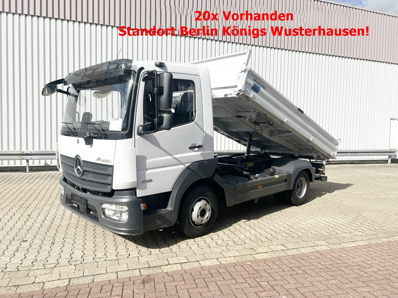 Mercedes-Benz Atego 818/23 K 4x2 Atego 818/23 K 4x2, Meiller-Kipper, mehrfach Vorhanden! - شاحنة قلاب: صورة 1 Mercedes-Benz Atego 818/23 K 4x2 Atego 818/23 K 4x2, Meiller-Kipper, mehrfach Vorhanden! - شاحنة قلاب: صورة 1