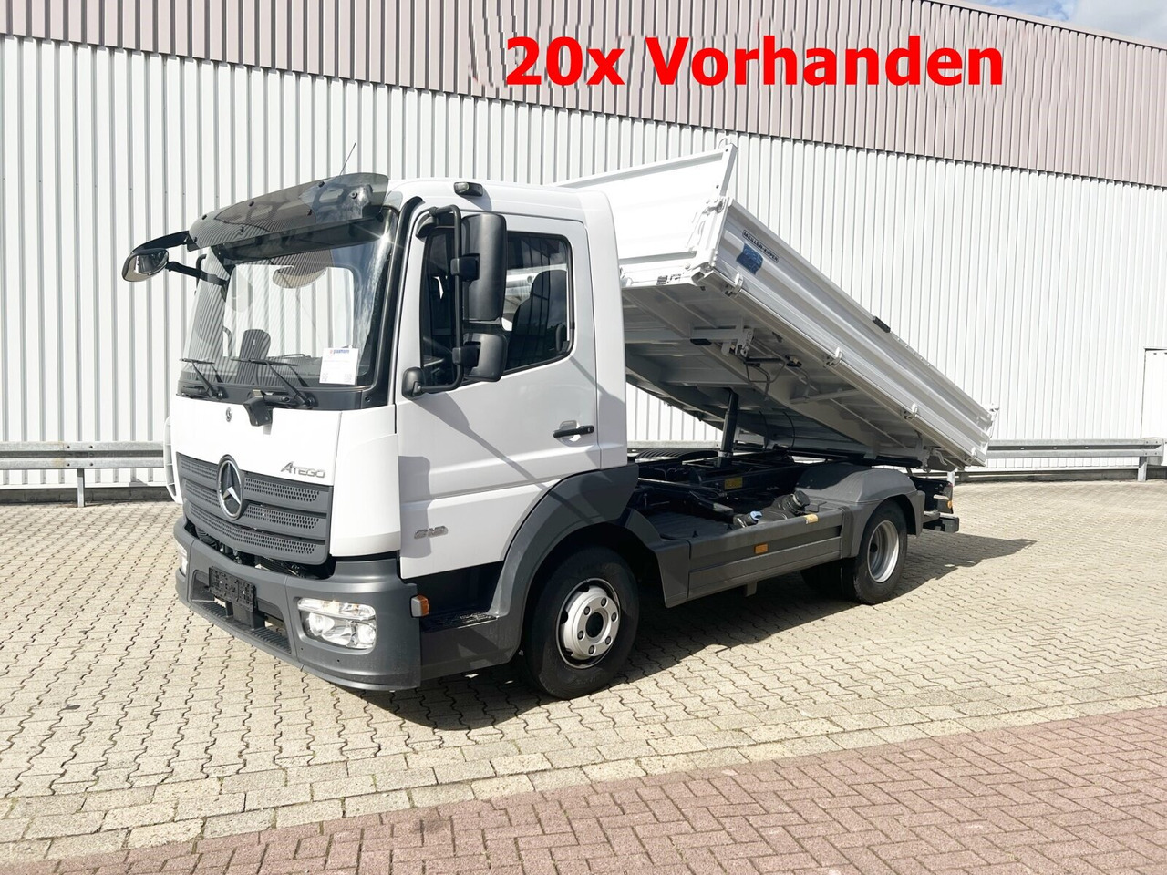 Mercedes-Benz Atego 818 K 4x2 Atego 818 K 4x2, 2x AHK, Meiller-Kipper, mehrfach Vorhanden! - شاحنة قلاب: صورة 1 Mercedes-Benz Atego 818 K 4x2 Atego 818 K 4x2, 2x AHK, Meiller-Kipper, mehrfach Vorhanden! - شاحنة قلاب: صورة 1