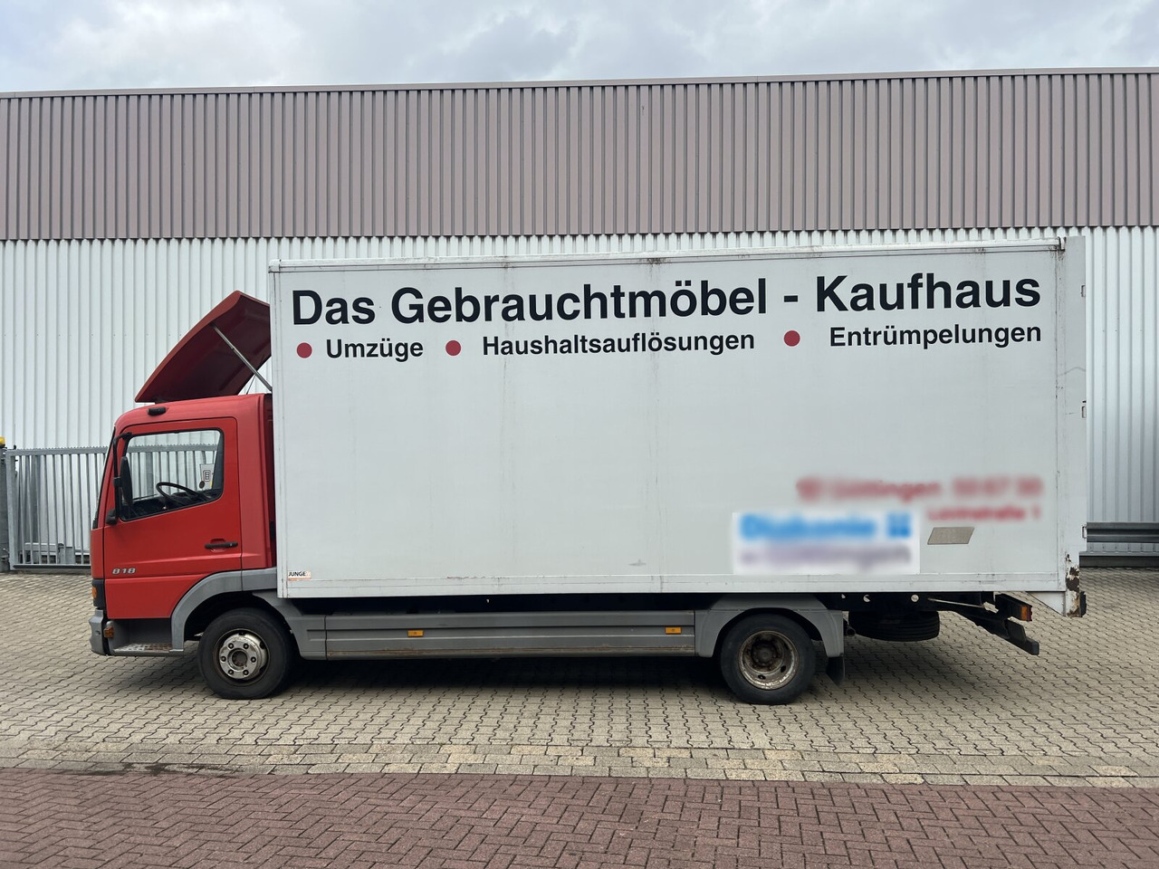 Mercedes-Benz Atego 818L 4x2 Atego 818L 4x2 - شاحنة مقفلة: صورة 5 Mercedes-Benz Atego 818L 4x2 Atego 818L 4x2 - شاحنة مقفلة: صورة 5