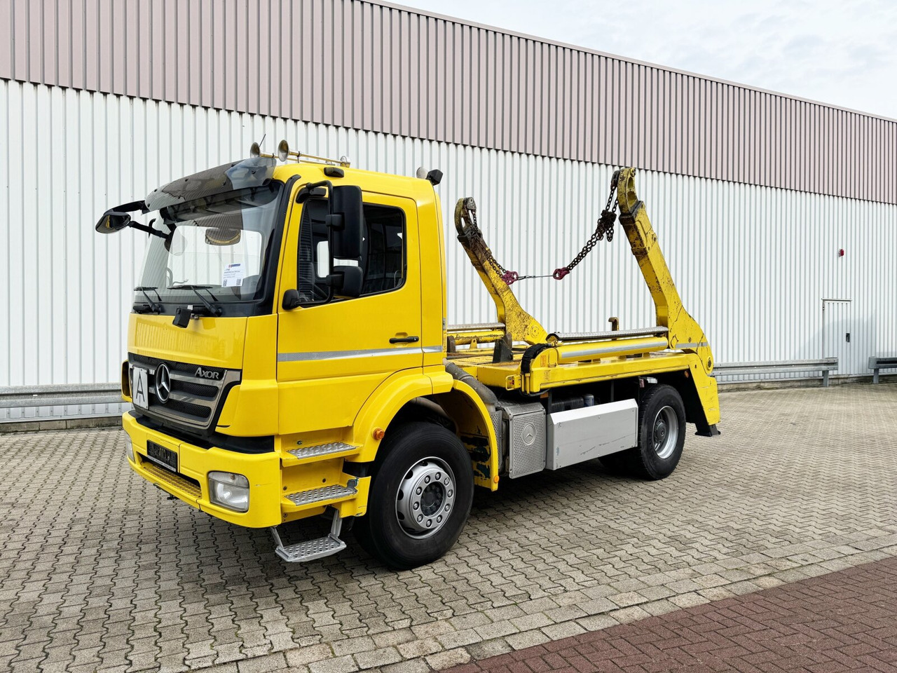 شاحنة نقل المخلفات Mercedes-Benz Axor 1833 K 4x2 Axor 1833 K 4x2, Gergen TAK 20 Tele-Absetzer: صورة 6 شاحنة نقل المخلفات Mercedes-Benz Axor 1833 K 4x2 Axor 1833 K 4x2, Gergen TAK 20 Tele-Absetzer: صورة 6