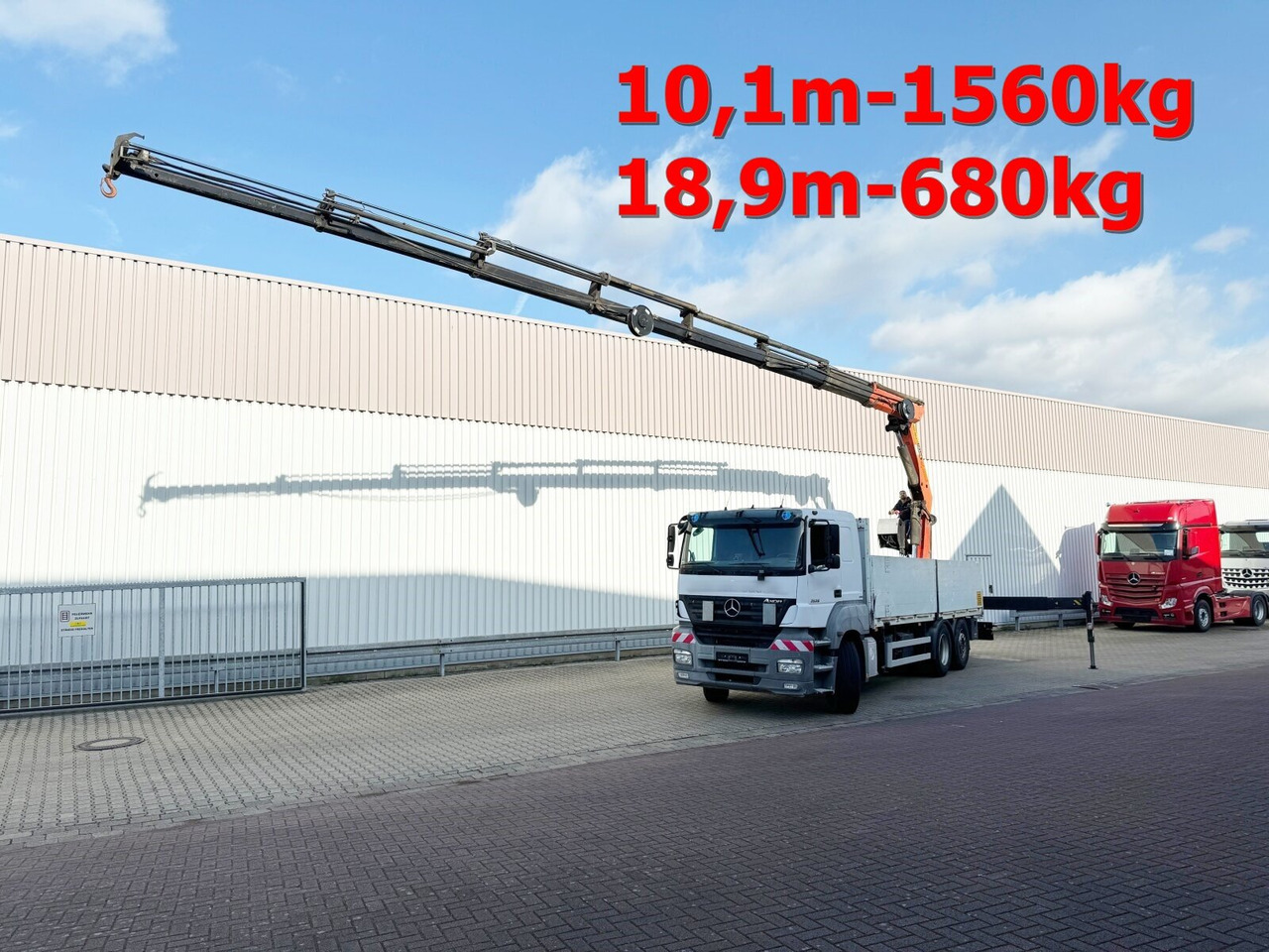 Mercedes-Benz Axor 2536/43 L 6x2 Axor 2536/43 L 6x2 mit Heckkran Palfinger PK 24502 F - شاحنة كرين: صورة 1 Mercedes-Benz Axor 2536/43 L 6x2 Axor 2536/43 L 6x2 mit Heckkran Palfinger PK 24502 F - شاحنة كرين: صورة 1