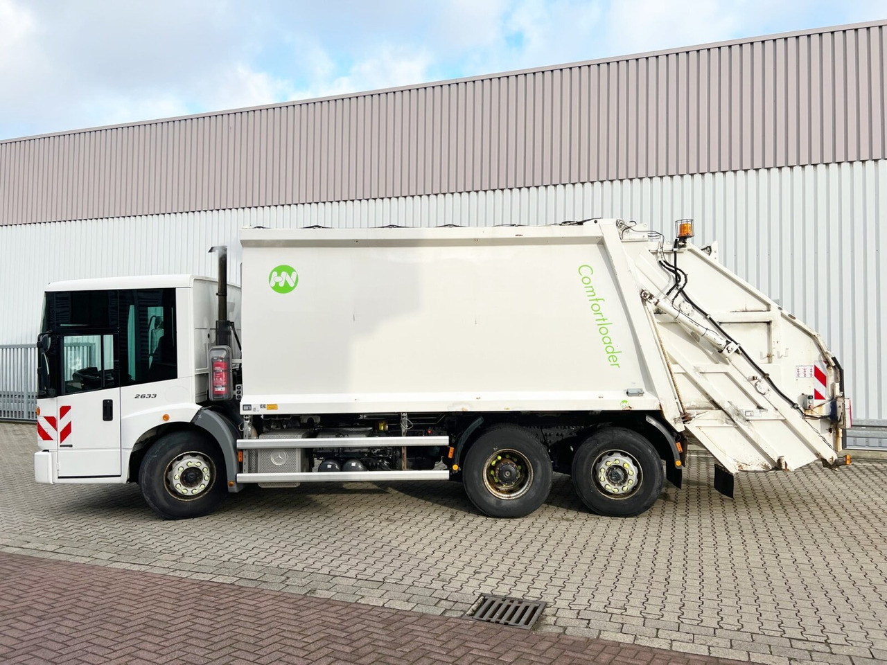 شاحنة النفايات لنقل القمامة Mercedes-Benz Econic 2633 L/NLA 6x2/4 Econic 2633 L/NLA 6x2/4, Lenkachse, Sperrmüllwagen ca. 23,9m³: صورة 12