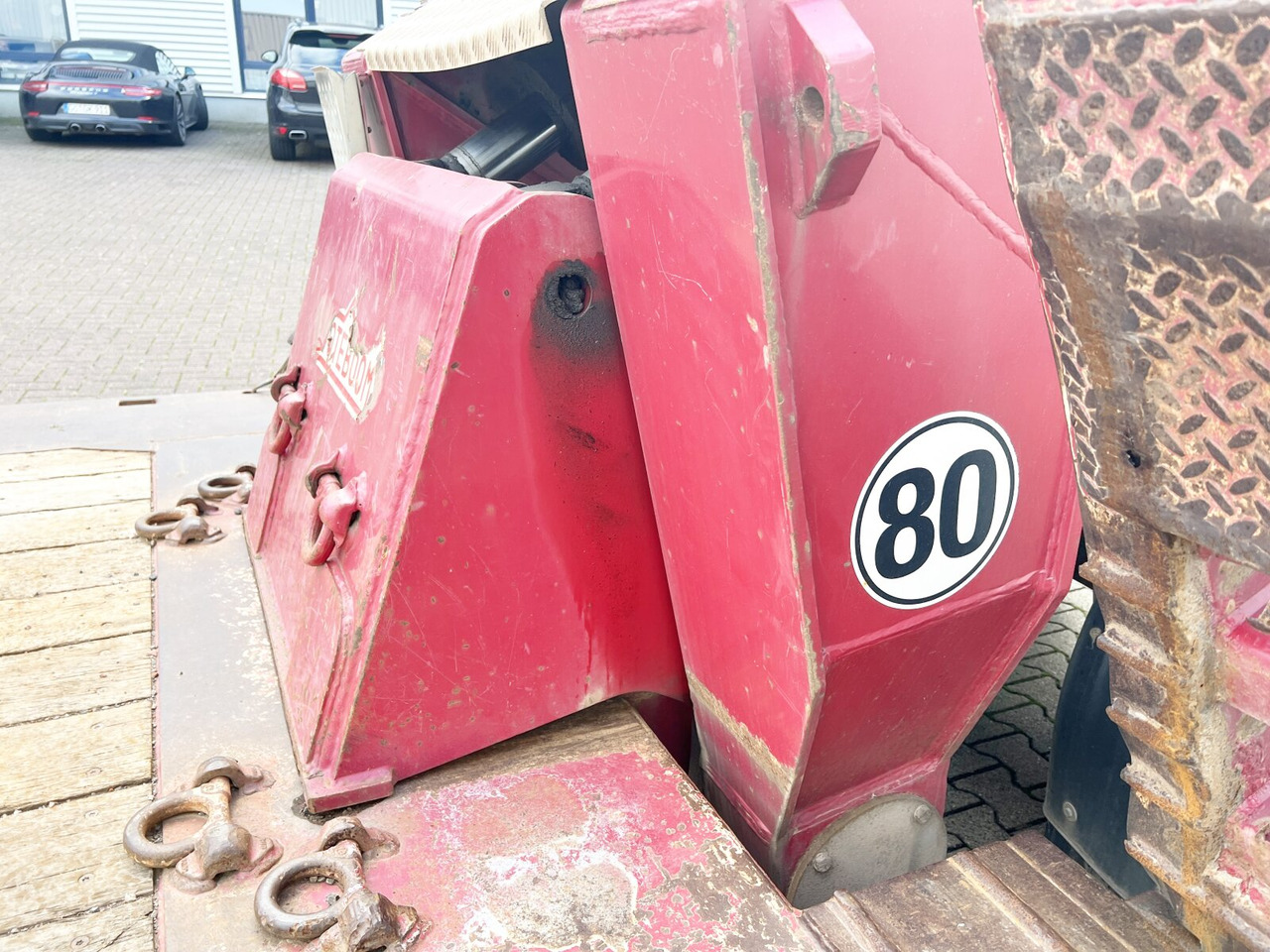 Nooteboom Euro-64-13 Euro-64-13, Jeepdolly, Tiefbett, Verbr. auf 3,2m, hydr. Lenkung - عربة منخفضة مسطحة نصف مقطورة: صورة 2 Nooteboom Euro-64-13 Euro-64-13, Jeepdolly, Tiefbett, Verbr. auf 3,2m, hydr. Lenkung - عربة منخفضة مسطحة نصف مقطورة: صورة 2