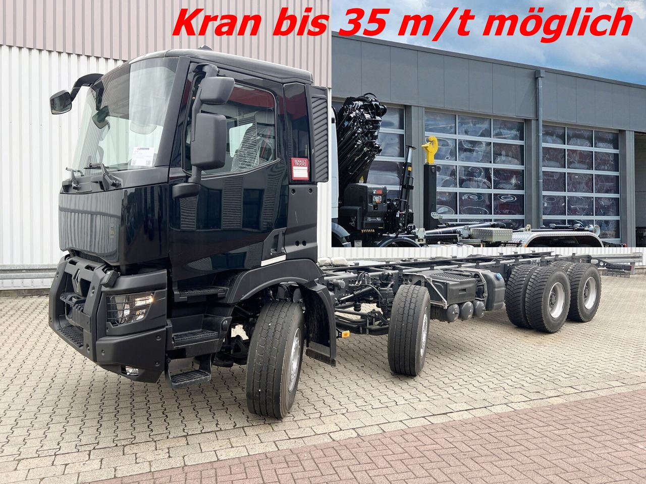 Renault C 480 8x4 C 480 8x4, Kran 15-35m/t - شاحنة ذات خطاف, شاحنة كرين: صورة 1 Renault C 480 8x4 C 480 8x4, Kran 15-35m/t - شاحنة ذات خطاف, شاحنة كرين: صورة 1