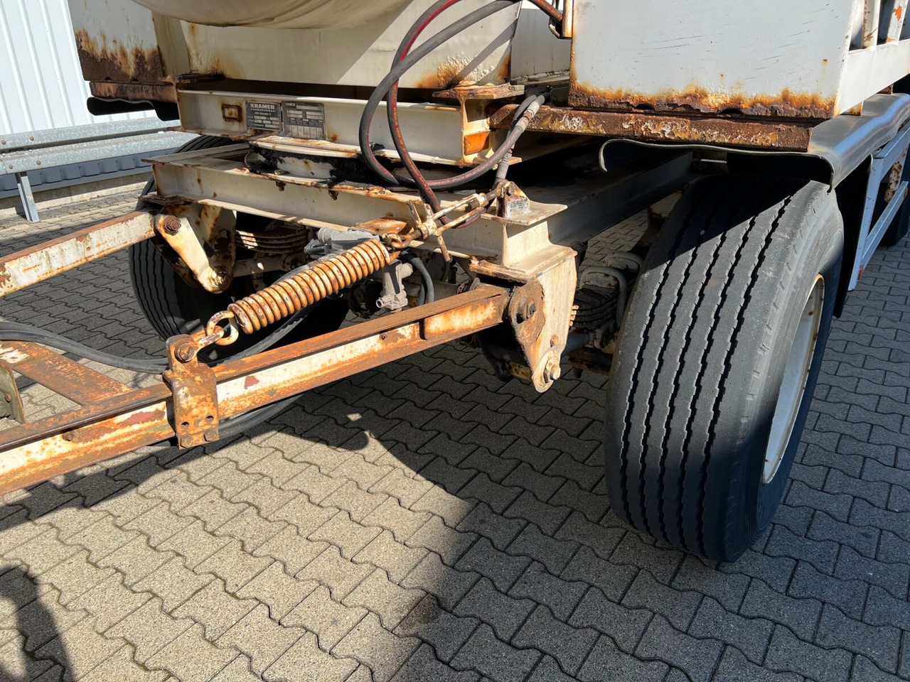 مقطورة صهريج SA 18 Fäkalienanhänger Kramer, SA 18 Fäkalienanhänger, ca. 10.000l: صورة 14