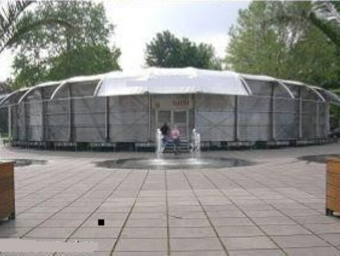 SAnh SAK17 WILLE SAK17 mobile Austellungshalle Mega Jumbo - نصف مقطورة صندوق مغلق: صورة 5 SAnh SAK17 WILLE SAK17 mobile Austellungshalle Mega Jumbo - نصف مقطورة صندوق مغلق: صورة 5