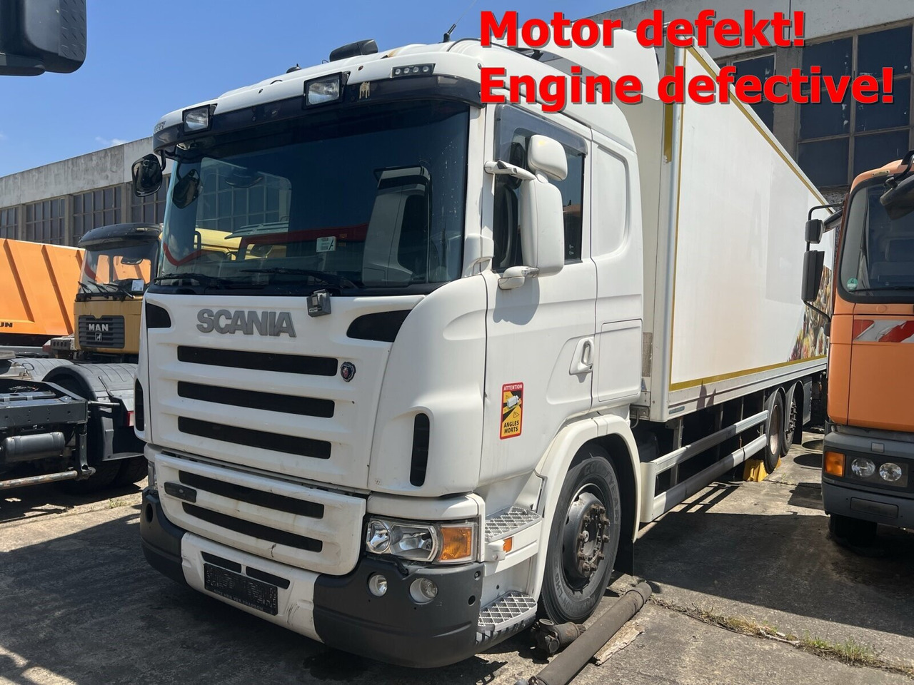 Scania G420 6x2, ERSATZTEILSPENDER! G420 6x2, Liftachse, Hiab LBW, Motor defekt! - شاحنة مقفلة: صورة 1 Scania G420 6x2, ERSATZTEILSPENDER! G420 6x2, Liftachse, Hiab LBW, Motor defekt! - شاحنة مقفلة: صورة 1