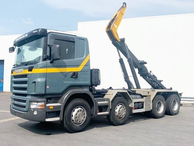 Scania R420 CB 8x4 MNZ R420 CB 8x4 MNZ, Retarder, Euro4 - شاحنة ذات خطاف: صورة 1 Scania R420 CB 8x4 MNZ R420 CB 8x4 MNZ, Retarder, Euro4 - شاحنة ذات خطاف: صورة 1