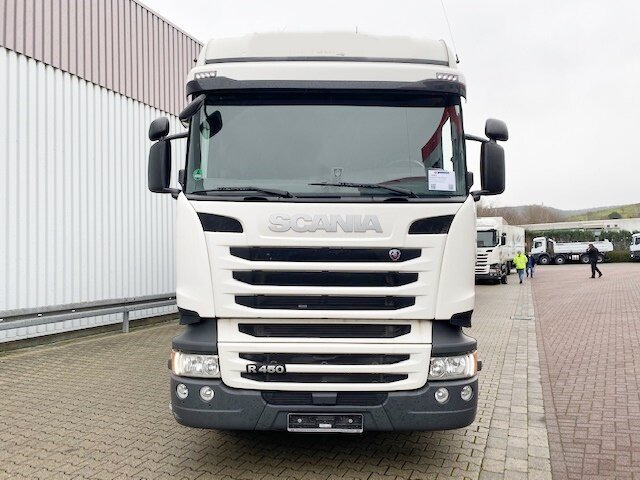 شاحنة مقفلة Scania R450 LB 6x2-4 R450 LB 6x2-4 Getränkekoffer, Retarder, Lift-/Lenkachse, Stapleraufnahme: صورة 8 شاحنة مقفلة Scania R450 LB 6x2-4 R450 LB 6x2-4 Getränkekoffer, Retarder, Lift-/Lenkachse, Stapleraufnahme: صورة 8