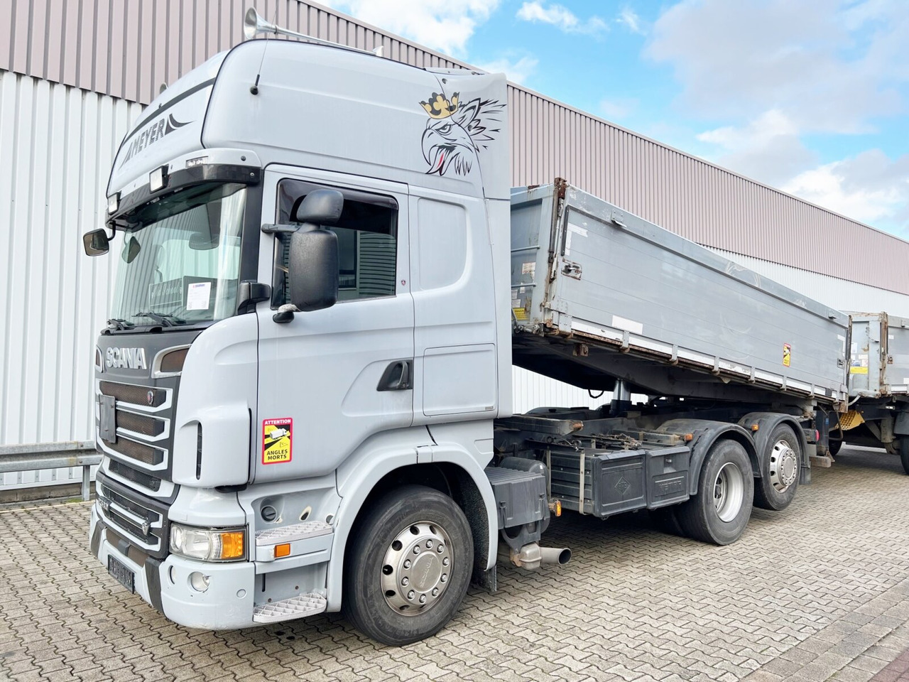 Scania R560 6x2 R560 6x2, V8, Retarder, Liftachse, Standklima, Alu-Bordwände, ca. 15m³ - شاحنة قلاب: صورة 1 Scania R560 6x2 R560 6x2, V8, Retarder, Liftachse, Standklima, Alu-Bordwände, ca. 15m³ - شاحنة قلاب: صورة 1
