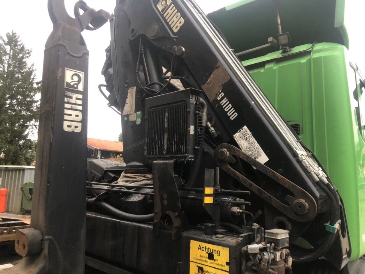 Scania Scania G 480/6x2-4 Scania G 480/6x2-4, Lenk-Liftachse, Hiab Kran Funk 166 HD-3, Abroller XR 18 S 59 - شاحنة ذات خطاف, شاحنة كرين: صورة 5 Scania Scania G 480/6x2-4 Scania G 480/6x2-4, Lenk-Liftachse, Hiab Kran Funk 166 HD-3, Abroller XR 18 S 59 - شاحنة ذات خطاف, شاحنة كرين: صورة 5