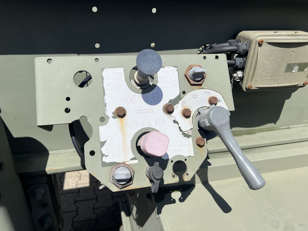 Schmitz Cargobull SCF 24 Containerchassis SCF 24 Containerchassis, 2x20/20/30/40ft, Ex-Bundeswehr! - نصف مقطورة: صورة 5 Schmitz Cargobull SCF 24 Containerchassis SCF 24 Containerchassis, 2x20/20/30/40ft, Ex-Bundeswehr! - نصف مقطورة: صورة 5