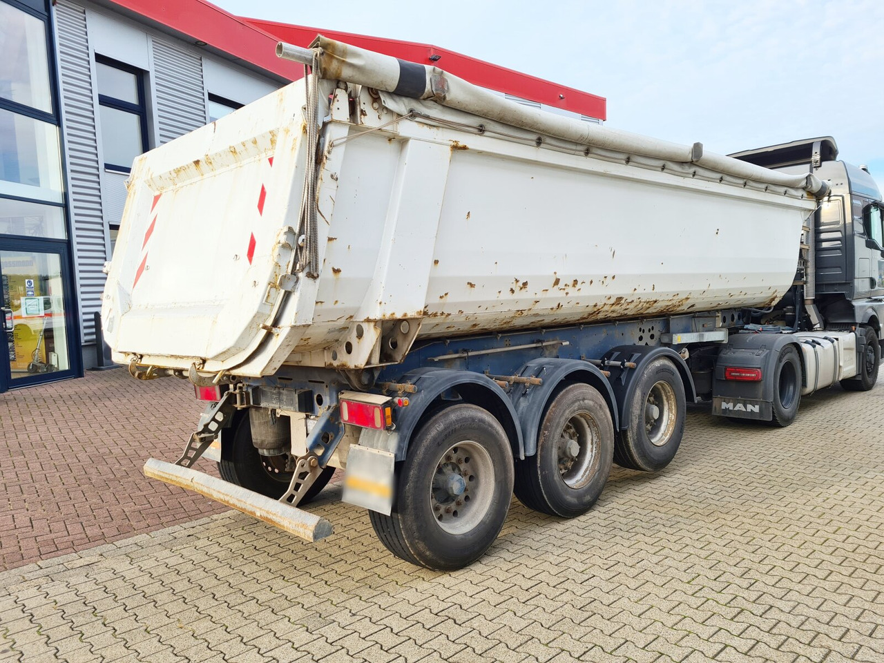 نصف مقطورة Schmitz Cargobull SKI 24 SL 7.2 SKI 24 SL 7.2, Stahl ca. 24m³, 20x VORHANDEN, Liftachse: صورة 10