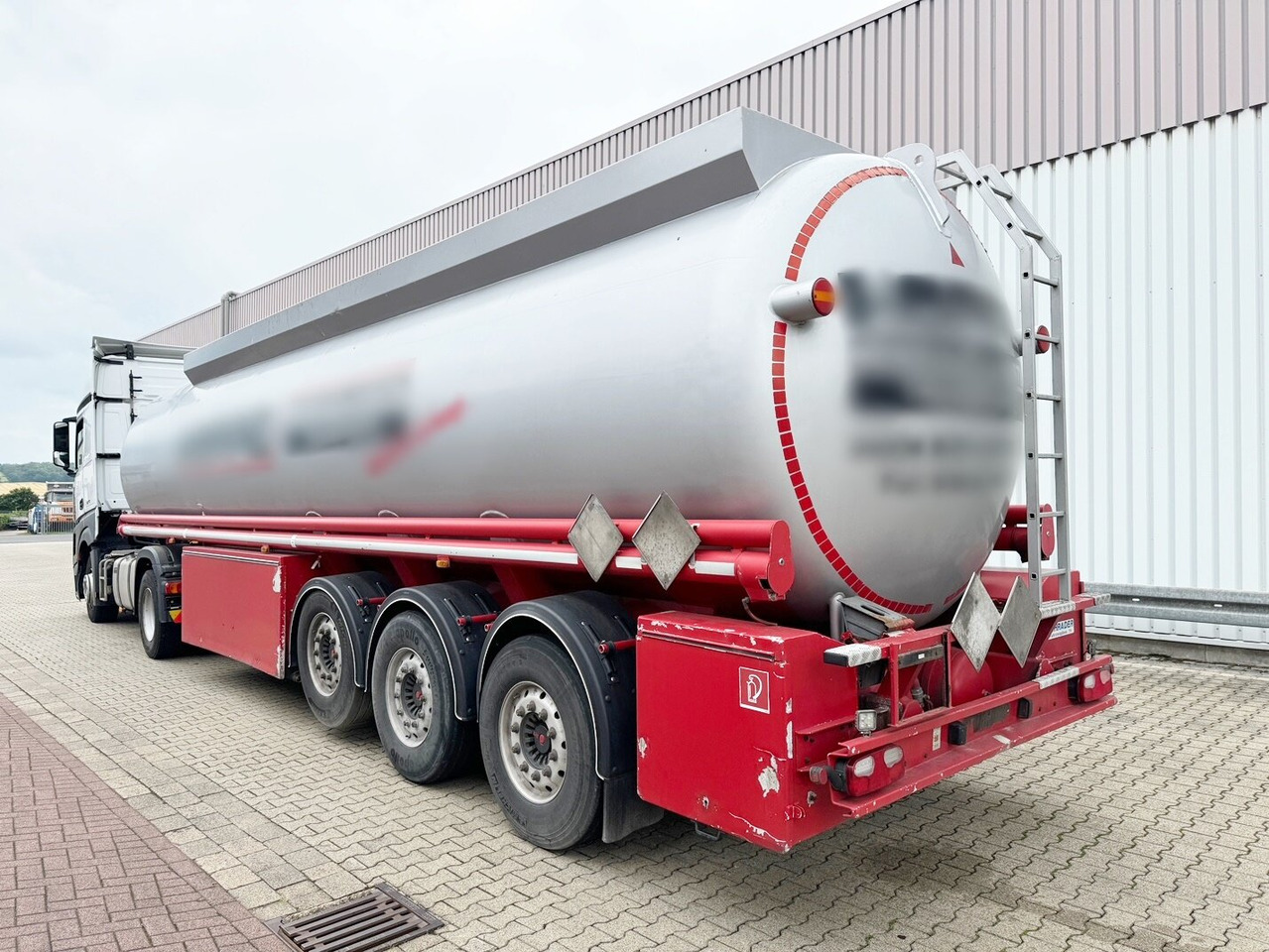 نصف مقطورة صهريج Schrader Z-STA 24-42.7/4 Tankauflieger Z-STA 24-42.7/4, 4 Kammern, ca. 42700l, 2x Liftachse, Oben-/Untenbefüllung: صورة 9