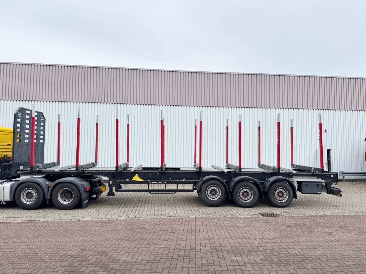 Schwarzmüller 3-Achs Holzauflieger 3-Achs Holzauflieger, Liftachse, MEHRFACH VORHANDEN! - نصف مقطورة اخشاب: صورة 5 Schwarzmüller 3-Achs Holzauflieger 3-Achs Holzauflieger, Liftachse, MEHRFACH VORHANDEN! - نصف مقطورة اخشاب: صورة 5