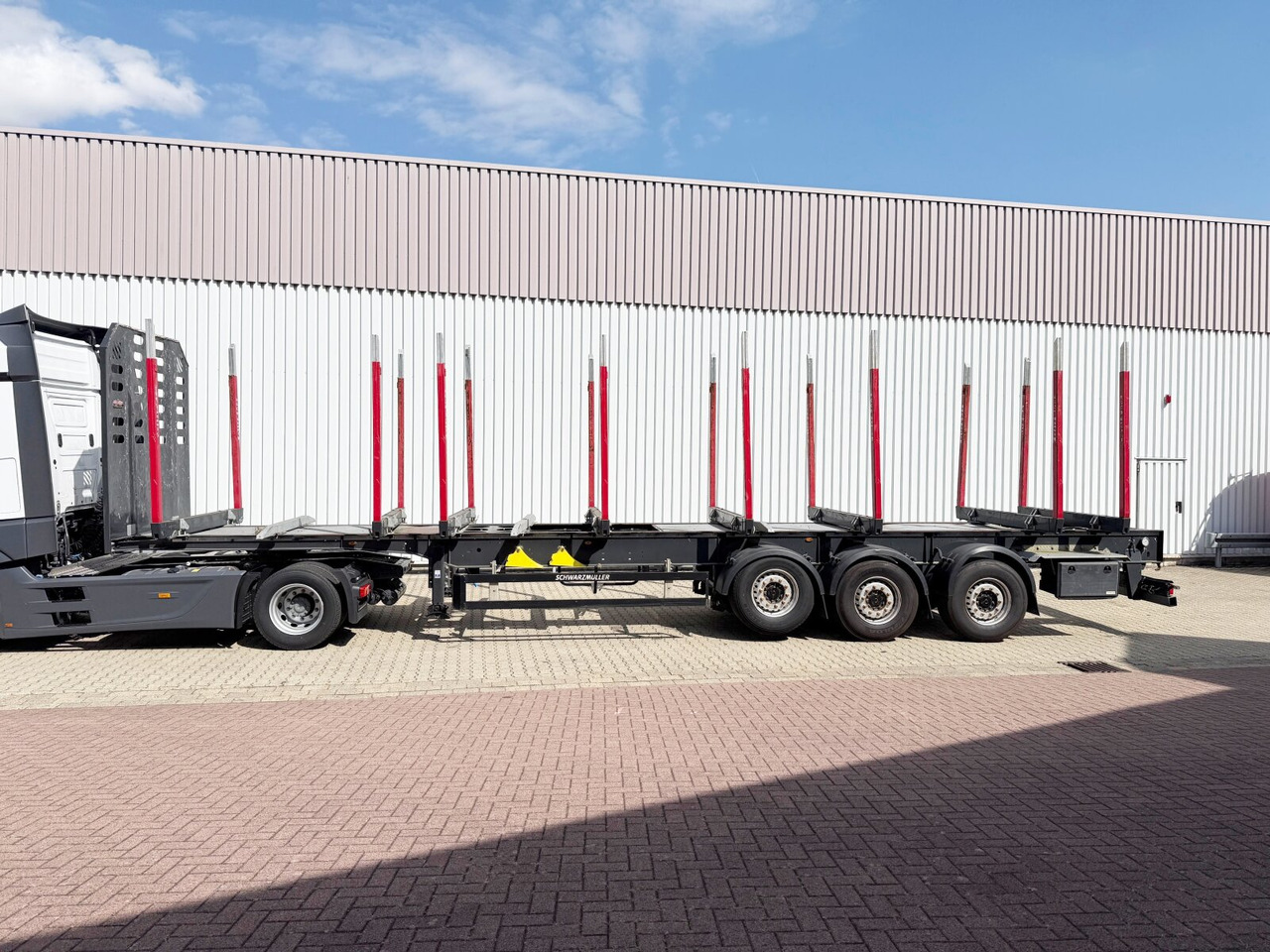 Schwarzmüller 3-Achs Holzauflieger 3-Achs Holzauflieger, Liftachse, MEHRFACH VORHANDEN! - نصف مقطورة اخشاب: صورة 4 Schwarzmüller 3-Achs Holzauflieger 3-Achs Holzauflieger, Liftachse, MEHRFACH VORHANDEN! - نصف مقطورة اخشاب: صورة 4