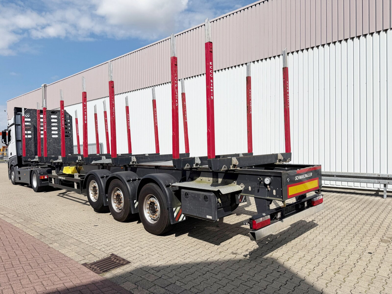 Schwarzmüller 3-Achs Holzauflieger 3-Achs Holzauflieger, Liftachse, MEHRFACH VORHANDEN! - نصف مقطورة اخشاب: صورة 5 Schwarzmüller 3-Achs Holzauflieger 3-Achs Holzauflieger, Liftachse, MEHRFACH VORHANDEN! - نصف مقطورة اخشاب: صورة 5