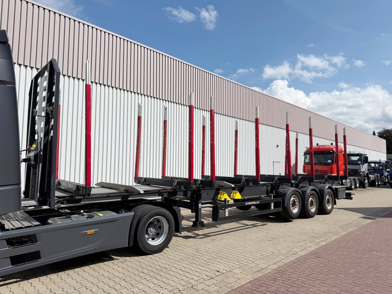Schwarzmüller 3-Achs Holzauflieger 3-Achs Holzauflieger, Liftachse, MEHRFACH VORHANDEN! - نصف مقطورة اخشاب: صورة 1 Schwarzmüller 3-Achs Holzauflieger 3-Achs Holzauflieger, Liftachse, MEHRFACH VORHANDEN! - نصف مقطورة اخشاب: صورة 1