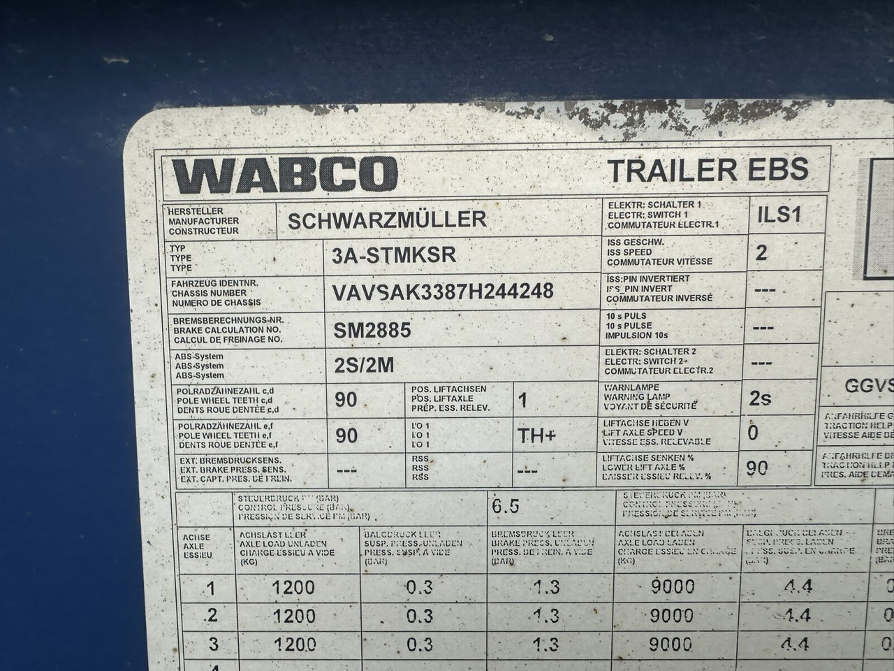 Schwarzmüller HKS 3/E-S1 HKS 3/E-S1, Liftachse, 25m³ - نصف مقطورة: صورة 5 Schwarzmüller HKS 3/E-S1 HKS 3/E-S1, Liftachse, 25m³ - نصف مقطورة: صورة 5
