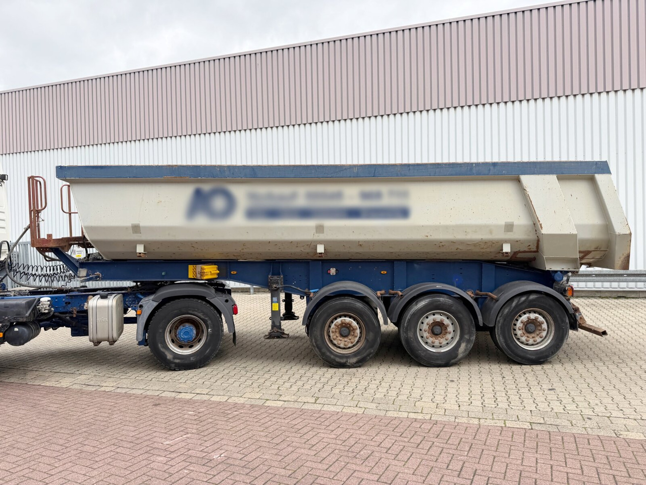 Schwarzmüller HKS 3/E-S1 HKS 3/E-S1, Liftachse, Stahlmulde, ca. 25m³ - نصف مقطورة: صورة 3 Schwarzmüller HKS 3/E-S1 HKS 3/E-S1, Liftachse, Stahlmulde, ca. 25m³ - نصف مقطورة: صورة 3