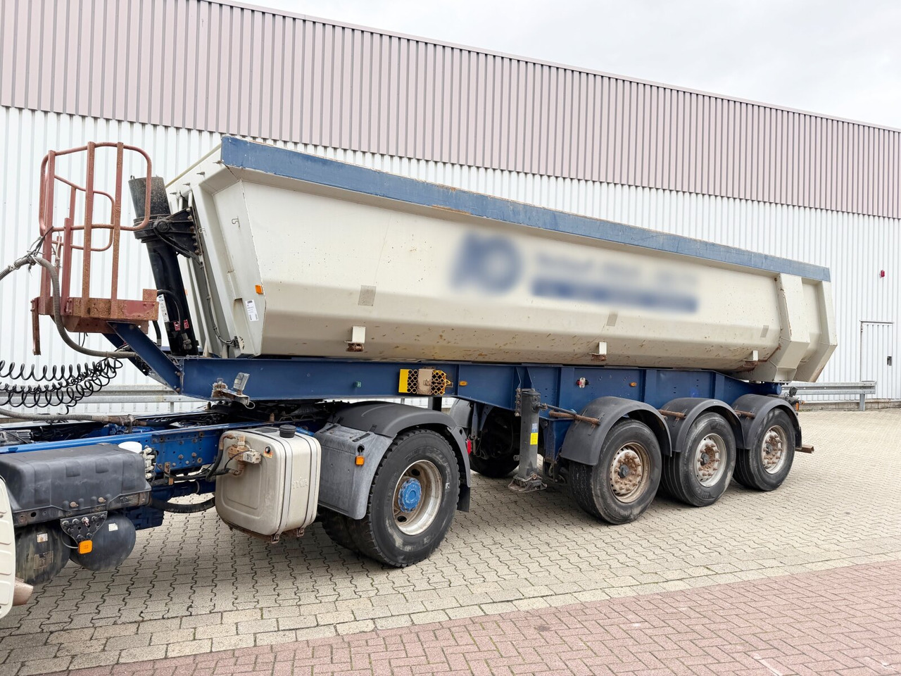 Schwarzmüller HKS 3/E-S1 HKS 3/E-S1, Liftachse, Stahlmulde, ca. 25m³ - نصف مقطورة: صورة 1 Schwarzmüller HKS 3/E-S1 HKS 3/E-S1, Liftachse, Stahlmulde, ca. 25m³ - نصف مقطورة: صورة 1