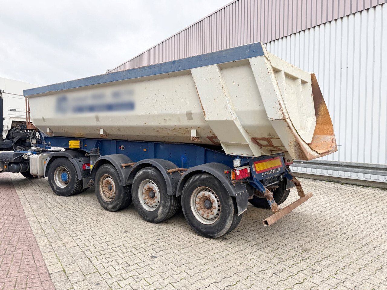 Schwarzmüller HKS 3/E-S1 HKS 3/E-S1, Liftachse, Stahlmulde, ca. 25m³ - نصف مقطورة: صورة 4 Schwarzmüller HKS 3/E-S1 HKS 3/E-S1, Liftachse, Stahlmulde, ca. 25m³ - نصف مقطورة: صورة 4