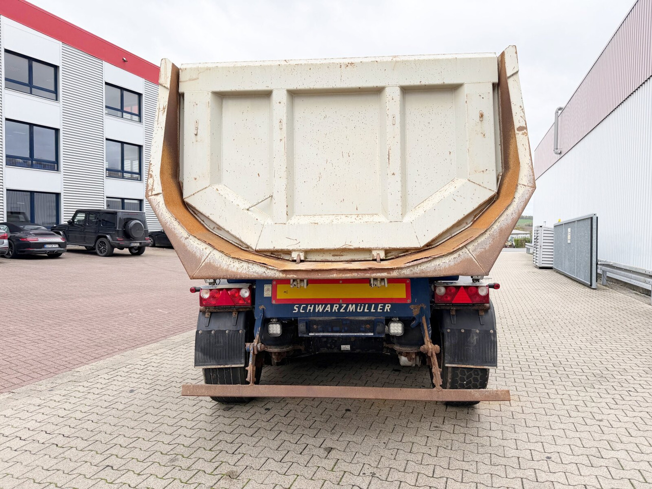 Schwarzmüller HKS 3/E-S1 HKS 3/E-S1, Liftachse, Stahlmulde, ca. 25m³ - نصف مقطورة: صورة 5 Schwarzmüller HKS 3/E-S1 HKS 3/E-S1, Liftachse, Stahlmulde, ca. 25m³ - نصف مقطورة: صورة 5