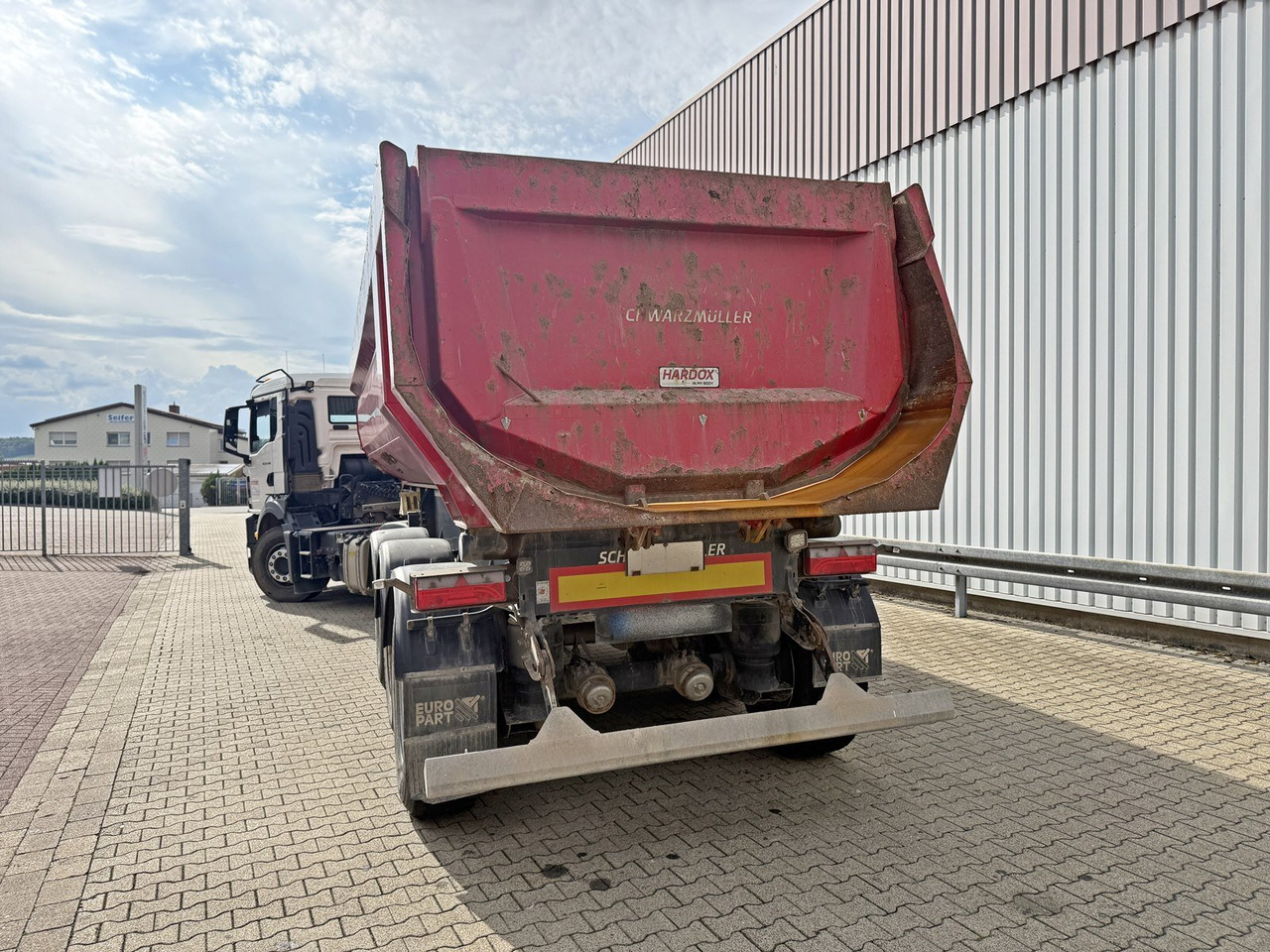 نصف مقطورة Schwarzmüller K-Serie Kippauflieger, Hardoxmulde ca. 24/26m³, Liftachse K-Serie Kippauflieger, Hardoxmulde ca. 24/26m³, Liftachse: صورة 13
