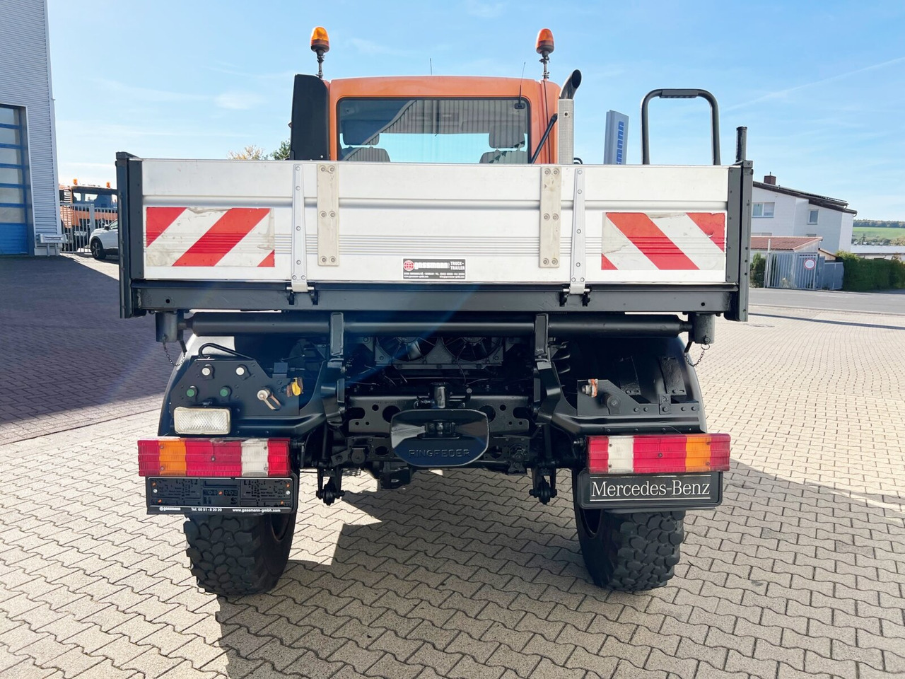 شاحنة قلاب, آلية المنفعة/ مركبة خاصة Unimog U 300 4x4 U 300 4x4, Kipper, Kommunalhydraulik, VarioPilot, Zapfwelle: صورة 11