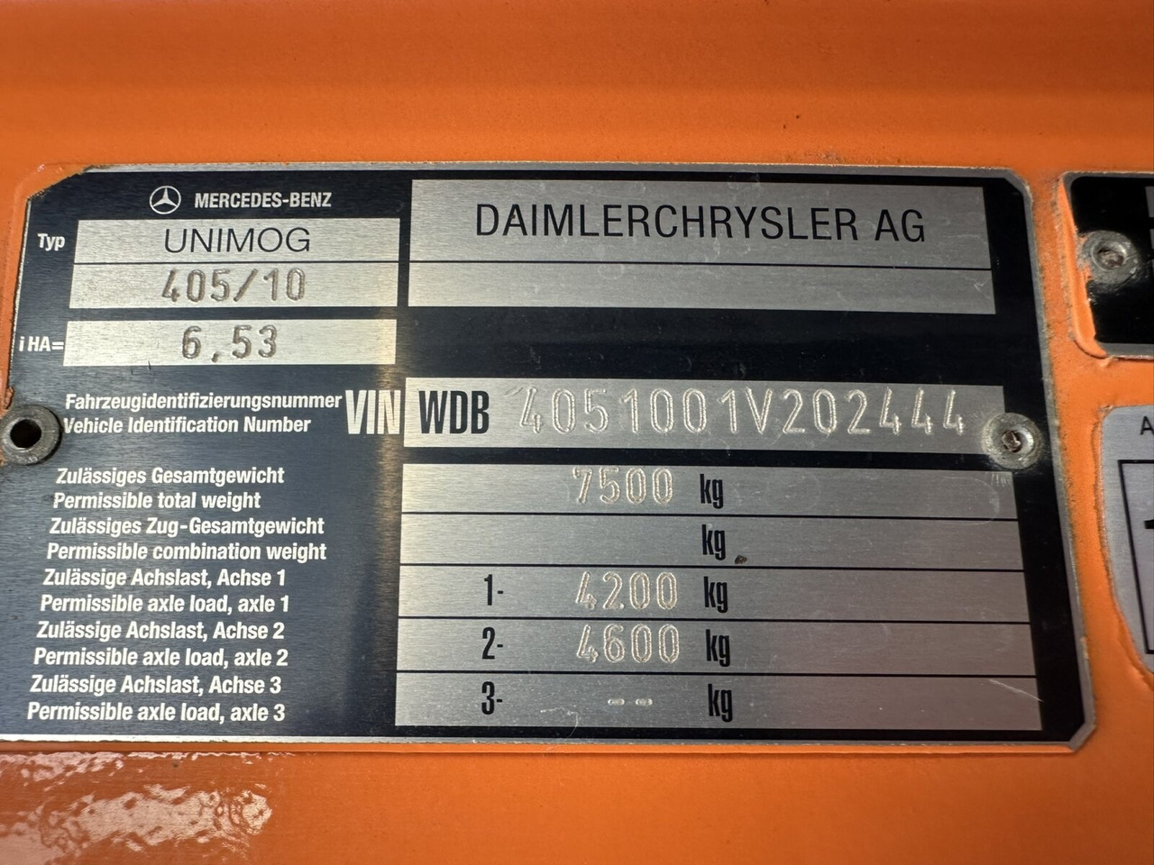 Unimog U300 405/10 4x4 U300 405/10 4x4, Kommunalhydraulik, Frontzapfwelle, Kipper - شاحنة التوصيل: صورة 5 Unimog U300 405/10 4x4 U300 405/10 4x4, Kommunalhydraulik, Frontzapfwelle, Kipper - شاحنة التوصيل: صورة 5